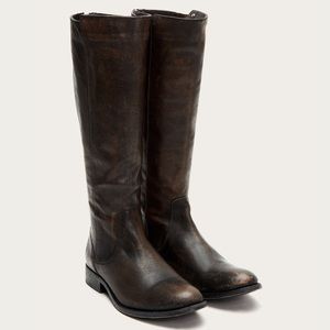 Frye Melissa Stud back zip Boots Riding Equestrian